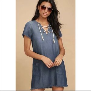 Chambray Dress from Lulu’s